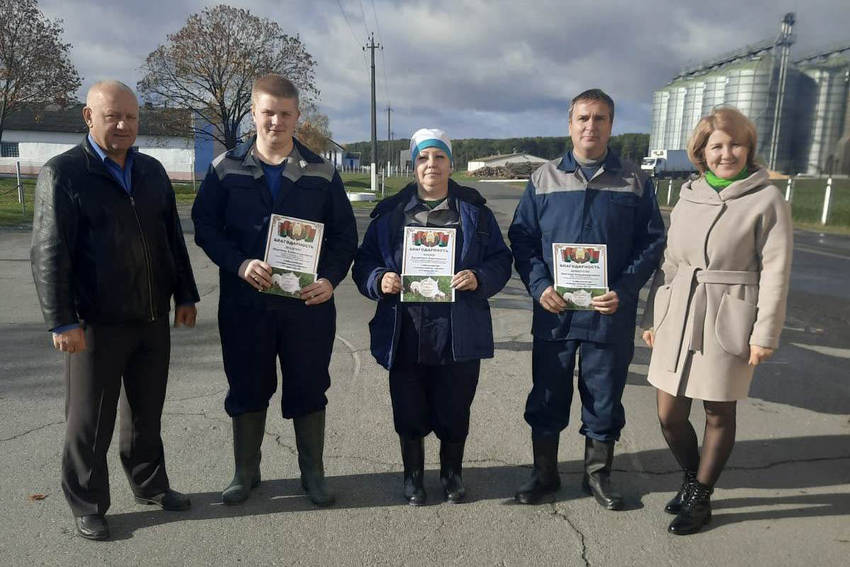 Лучших работников совхоз-комбината «Заря» чествовали в ходе республиканской  акции «Наш животновод» - Мозырское районное объединение профсоюзов