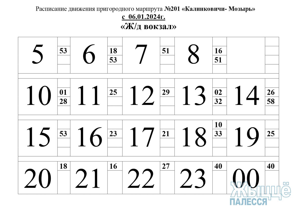 Автобус №201 